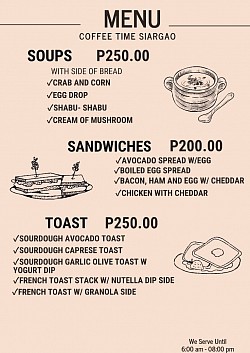 FOOD MENU P.2